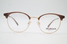 Brille MORGAN 203186 Braun Gold Oval Brillengestell eyeglasses Neu