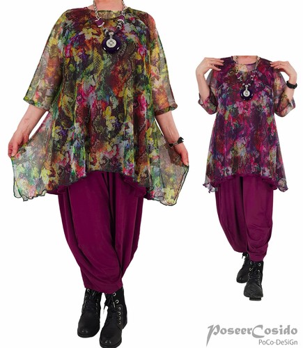 Lagenlook netz tunika - lagenlook,