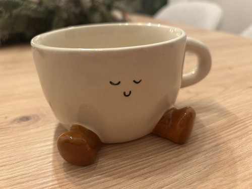 Kaffeetasse mit lächelndem - kaffeetasse,