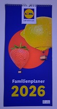 Lidl Familienplaner (Kalender) 2026 Unbenutzt!