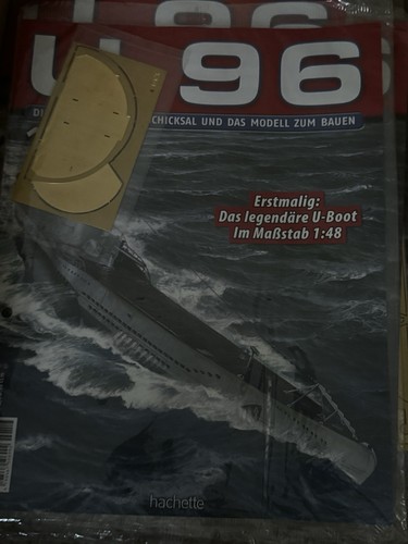 U96 hachette schiffsmodell - u96,