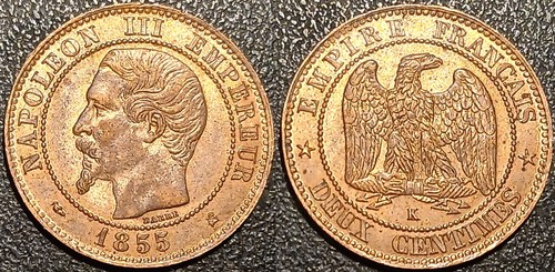Napoléon iii centimes - iii, 2