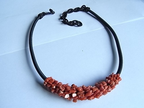 Vintage collier halskette mit - ,