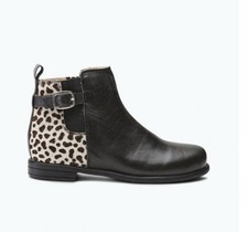 Verbaudet Kinderschuhe mit Tiermuster Gr. 37 Schwarz Sehr Gut Mädchen/Junge 