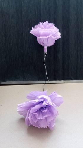 Krepp papier blumen 9 - blumen,, 9-10
