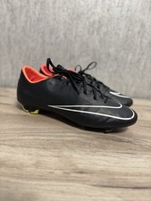 Nike Mercurial Victory 5 V FG US 11 Schwarz Fußball Stollen Schuhe Selten Fuß...