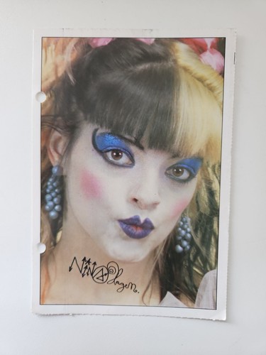 Nina hagen autogrammkarte - hagen,