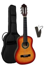 Gitarre/Kindergitarre 1/4,in sunburst, natur, rot, blau, pink, mit Zubehör!n