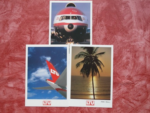 Ltu flug postkarten siehe - 3,