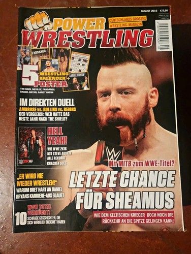 Power wrestling magazin august - power-wrestling,