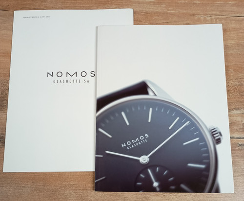 Nomos glashütte uhrenkatalog - nomos,
