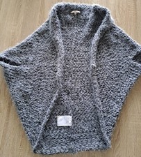 Damen Poncho offen vorne Gr. M bzw. 40/42  von Clockhouse in Grau