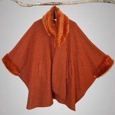 Damen Jacke Poncho Mantel +