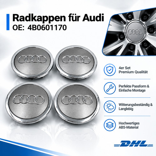 Radnabendeckel grau 69mm für - radnabendeckel,