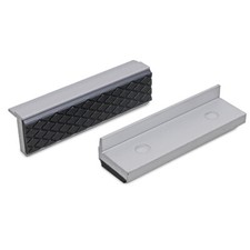 Schraubstock Schutzbacken Schonbacken Alu/Gummi 100mm,125mm,150mm mit Magnet