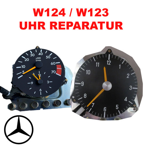 W123 w124 uhr - w123,