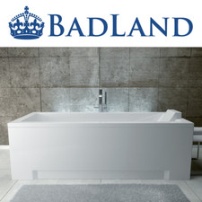 Badewanne Rechteck 120x70 Acryl Wanne + Füße + Schürze + Ablaufgarnitur GRATIS!