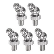 5Stk 201 Edelstahl 45°