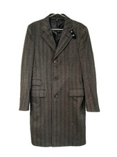 ZARA  MAN Mantel Herren grau