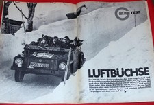 Test VW 181 Kübelwagen 411E