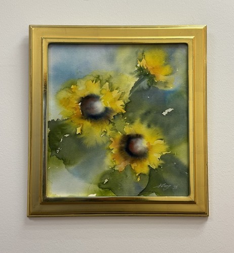 Sonnenblumen wandbild bild - sonnenblumen,