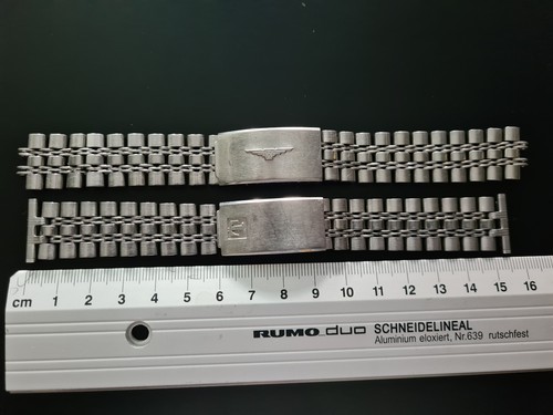 Zwei vintage uhrenarmbänder - vintage,