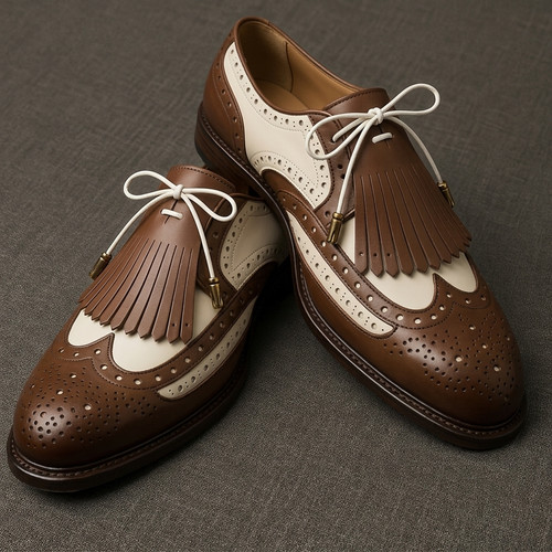 Herren hellbraun creme - , leder
