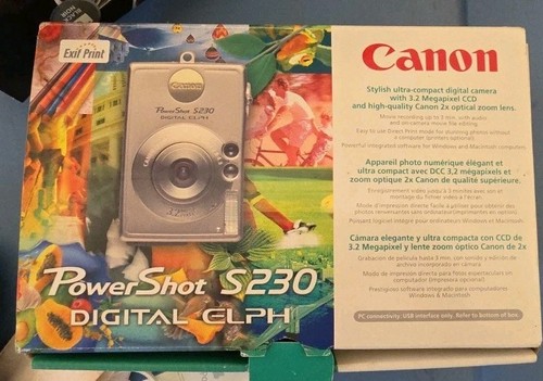 Canon powershot digital elph - powershot,
