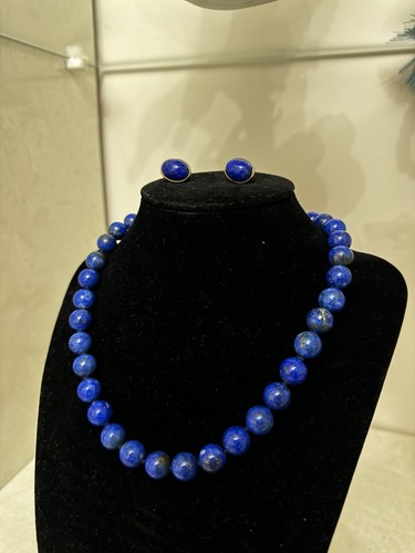 Lapislazuli kette set - lapislazuli,