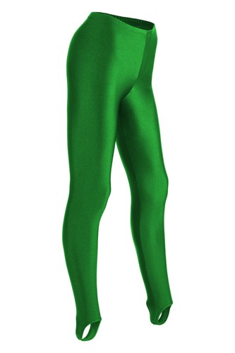 Damen leggings mit fußstegen - leggings,