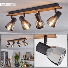 Rauchglas flammig holz - 4-flammig,