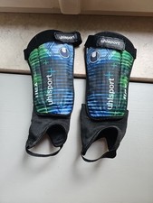 fußball schienbeinschoner kinder uhlsport Flexplate -- Size: Small-- blau