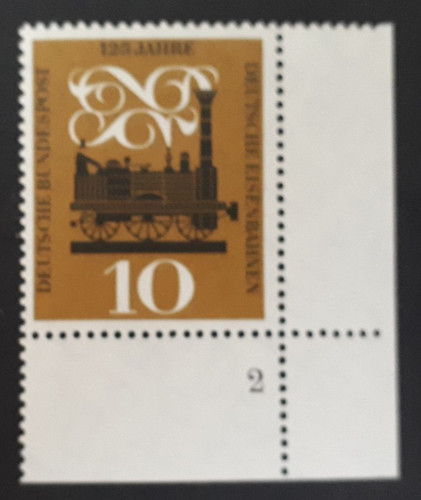 Bund 345 postfrisch - , ecke