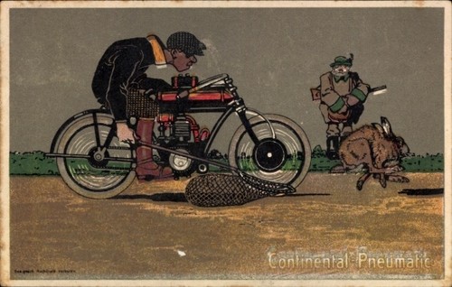Werbung continental - ak,