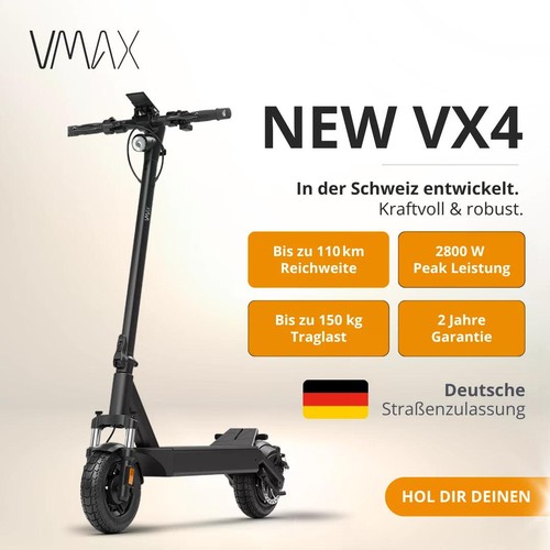Vmax vx4 scooter 500w 100 - e-scooter,