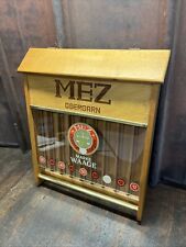 MEZ Cordonnet Obergarn Verkaufsaufsteller Verkaufskasten Nähseide Marke Waage