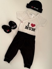 I Love Mum Outfit 56/62 H&M
