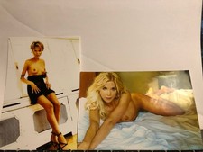 2 x Erotik-Bilder von Filmstar Sila Sahin-Radlinger - gutes Kodak-Fotopapier