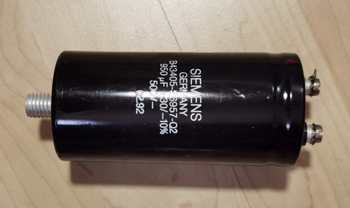 Siemens elko kondensator - kondensator, 950uf