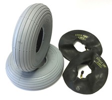 2 Reifen 3.00-4 + Schlauch