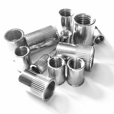 Blindnietmuttern Einnietmuttern Edelstahl A2 VA 1021 Senkkopf Gewindenieten 