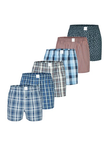 6er pack herren boxershorts - pack,
