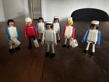 7 Figuren Playbig Play-Big Krankenhaus Arzt  Krankenschwester Patient Gipsbein .