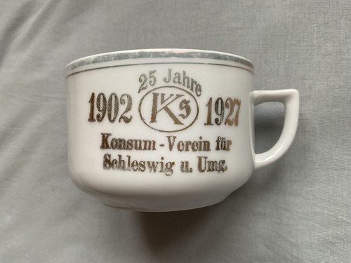 Alte porzellan tasse von - tasse, 1927