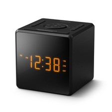 Philips Radiowecker TAR4500 UKW-Tuner USB-C-Anschluss schwarz