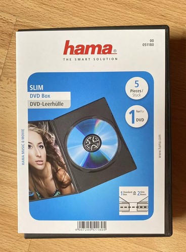 Hama dvd box - dvd, box/leerhülle