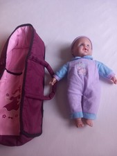 Bayer Design Puppe First Words Baby,  38 cm mit vielen Lauten und Tragetasche 