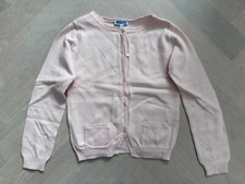 Jacadi - Cardigan/Strickjacke Mädchen - Gr. 128 / 8a - rosa - guter Zustand