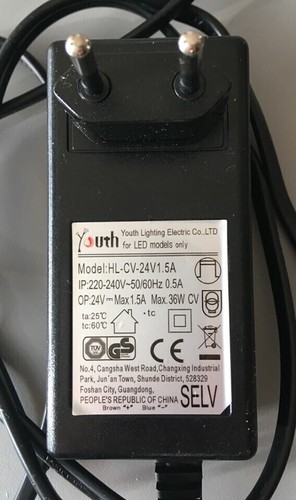 Youth 24v1 5a - youth, hl-cv-24v1.5a