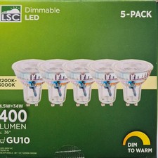 5 x LSC LED Glühbirne GU10